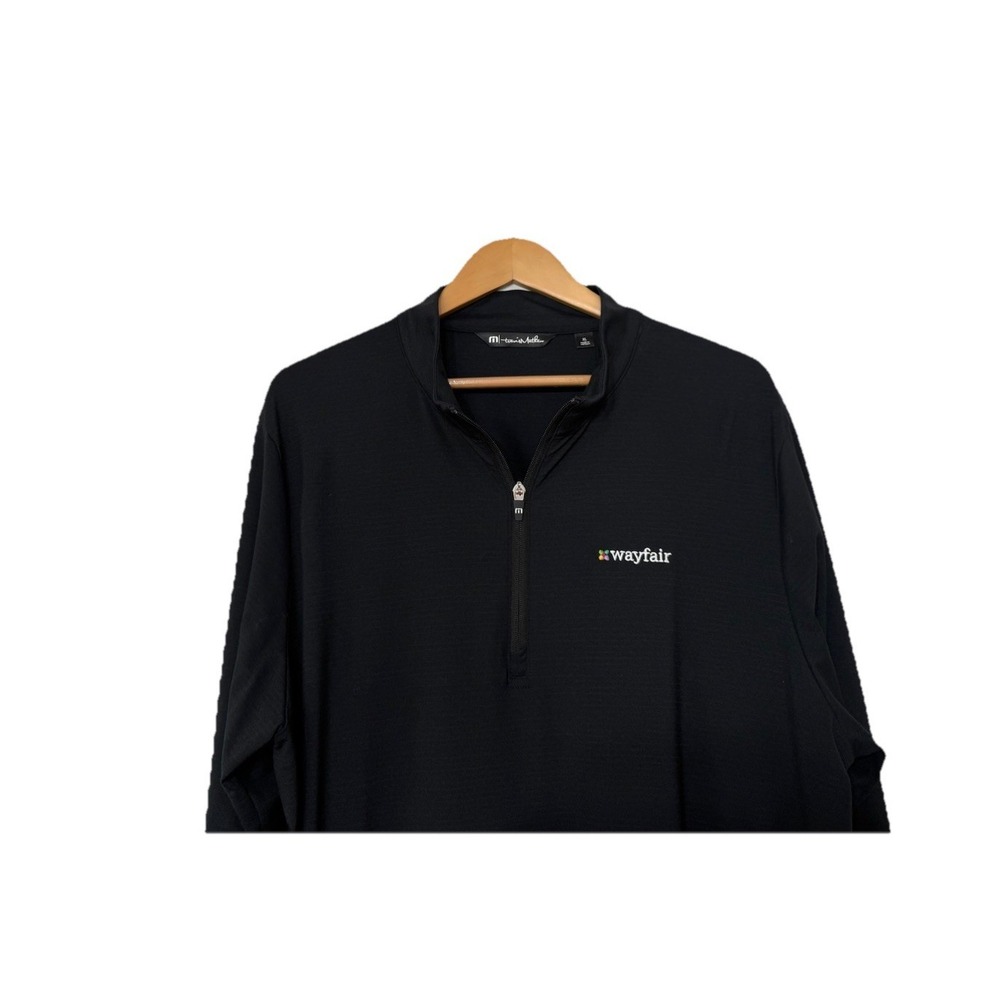 Travis Mathew Crestview 1/4 Zip Pullover Men's XL Performance Golf Stretchy Logo